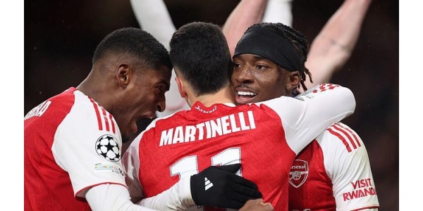 Arsenal besegrade äntligen Bayern München i Champions League Arsenal besegrade äntligen Bayern München i Champions League